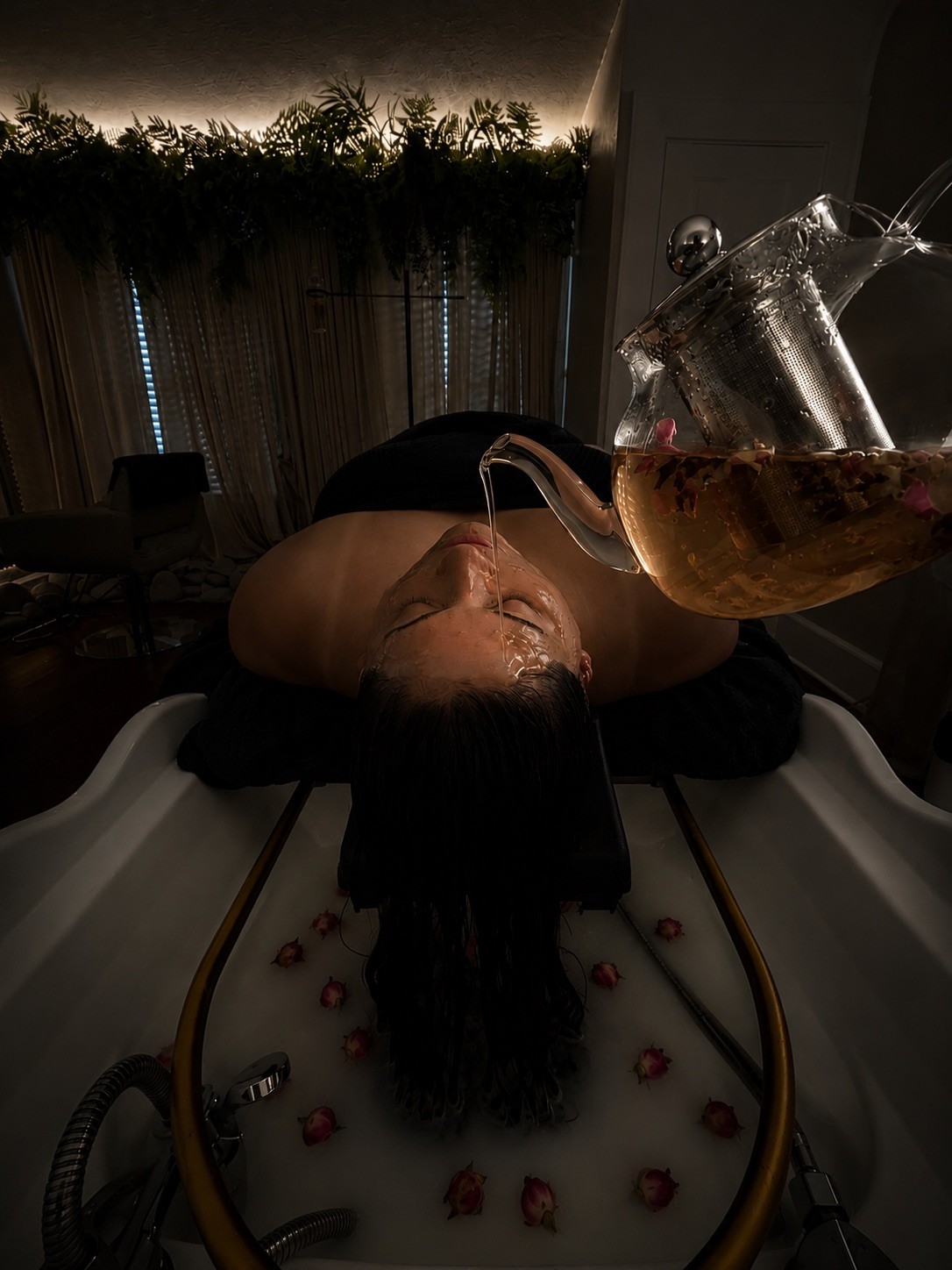 A Tuesday head spa, The Bronze Lily — The Bronze Lily, St. Petersburg, FL