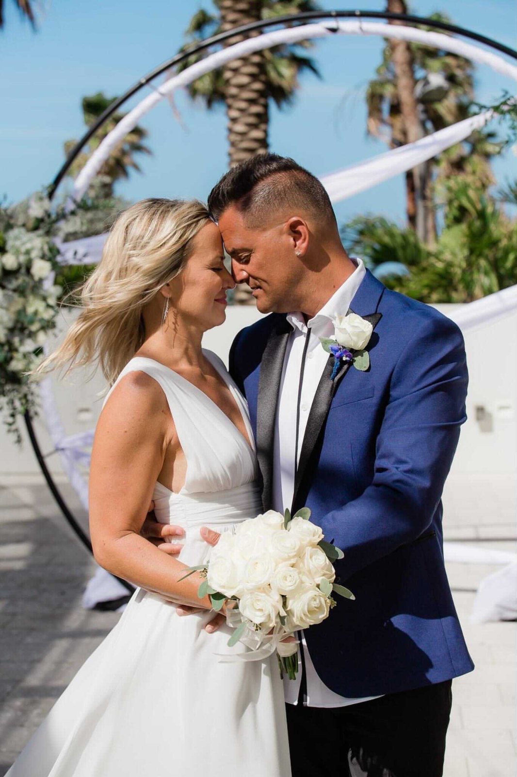 Bridal timeline, cover — The Bronze Lily, St. Petersburg, FL