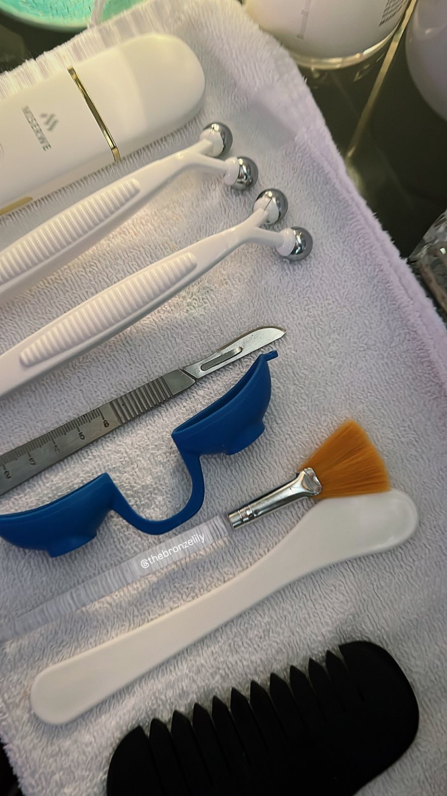 Clinical facial treatment — client work — The Bronze Lily, St. Petersburg, FL
