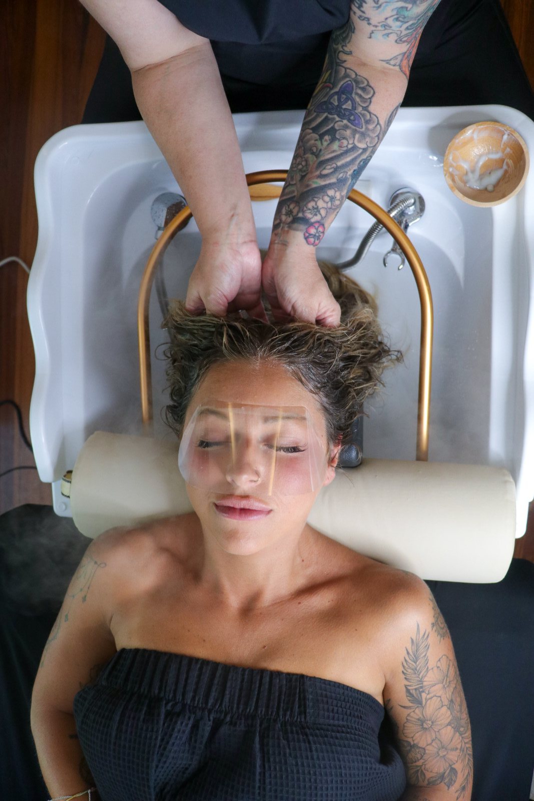 Japanese head spa treatment — The Bronze Lily, St. Petersburg, FL