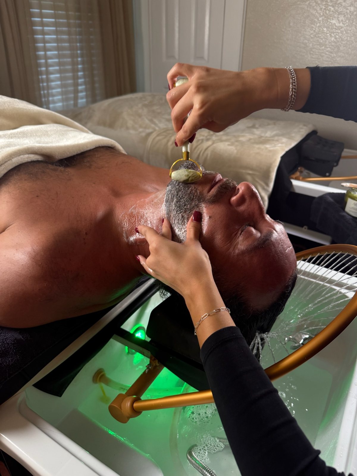 Japanese head spa treatment — The Bronze Lily, St. Petersburg, FL