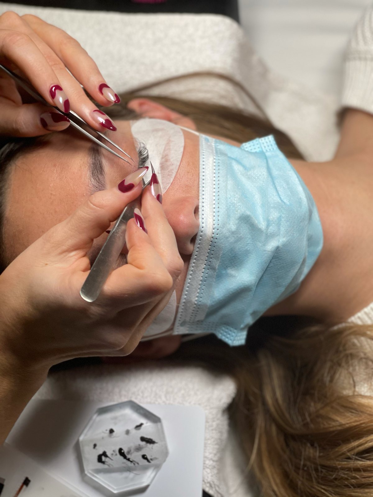 Lash Training, certification cohort with Larae — The Bronze Lily, St. Petersburg, FL