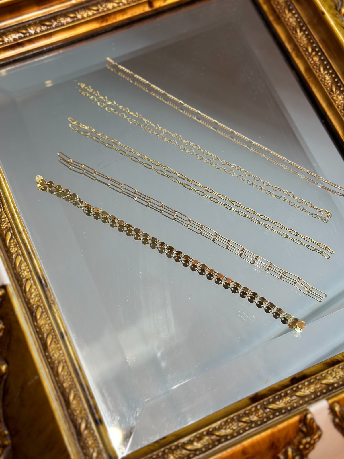 Welded permanent jewelry — custom chain — The Bronze Lily, St. Petersburg, FL