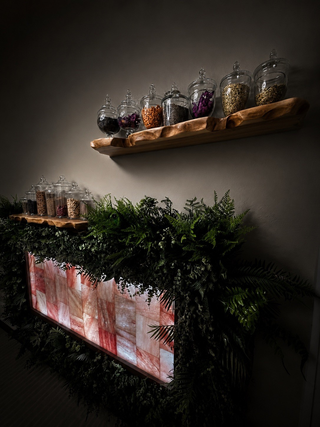 The Root Room — foot soak, tea, and red light — The Bronze Lily, St. Petersburg, FL