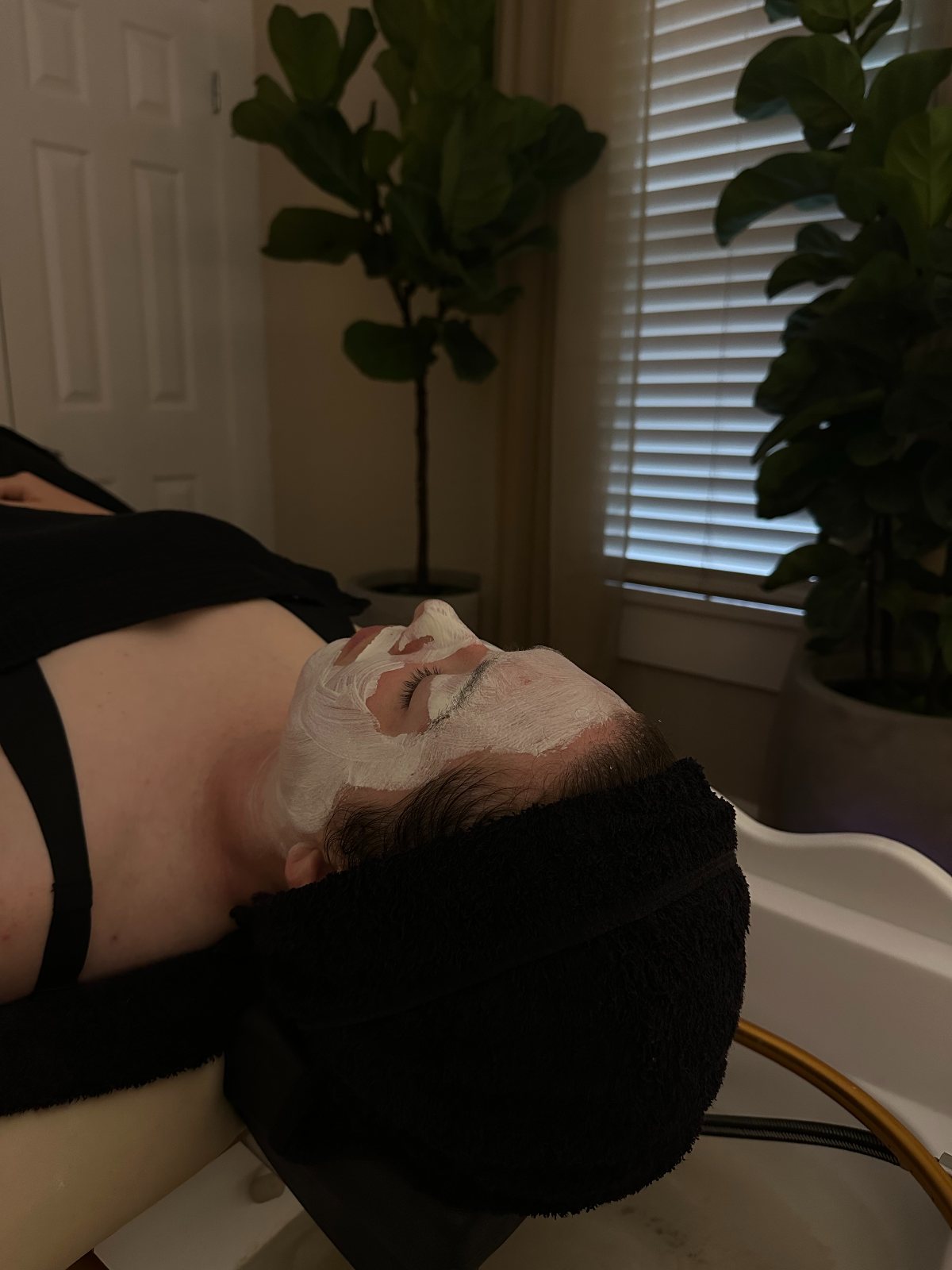 What we offer, facial in progress — The Bronze Lily, St. Petersburg, FL